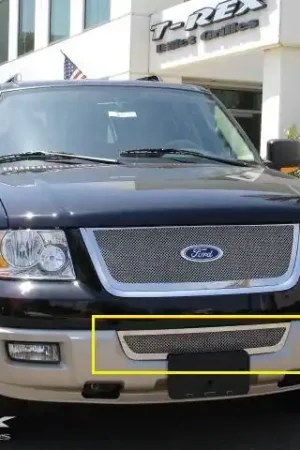 Brand New Ford Expedition T-Rex Upper Class Polished Stainless Bumper Mesh Grille - 55590