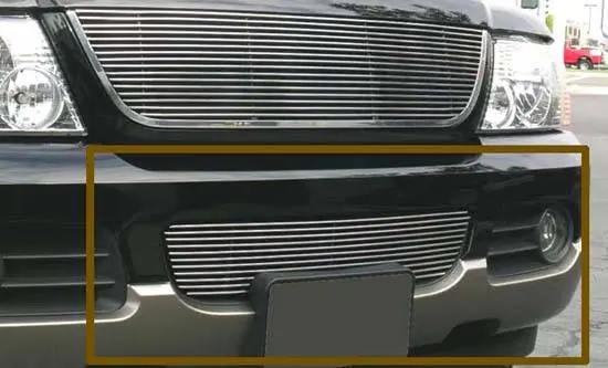 Fresh Stock Ford Explorer T-Rex Bumper Billet Grille Insert - 11 Bars - 25656