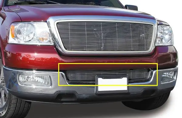 Lincoln Mark T-Rex Bumper Billet Grille Insert - 10 Bars - 25552 Free Returns