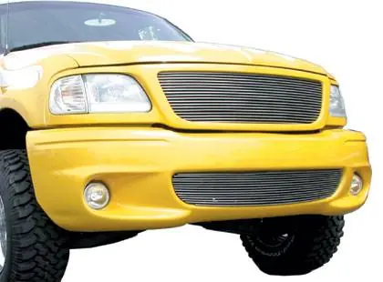 Professional Grade Ford F150 T-Rex Bumper Billet Grille Insert - 14 Bars - 25583