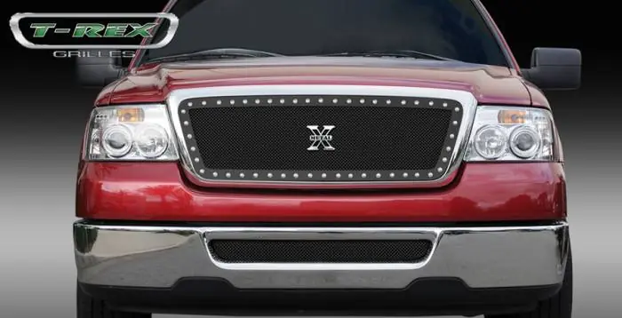 Ford F150 T-Rex X-Metal Series Studded Main Grille - All Black - 6715561 Genuine