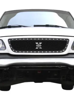 Ford F150 T-Rex X-Metal Series Studded Main Grille - All Black - 6715801 Best Seller