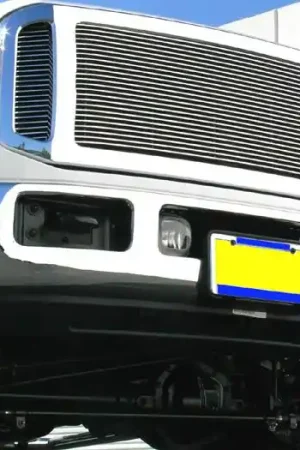 Ford Superduty T-Rex Grille Assembly - Factory Chrome Shell with 3PC Style Billet - 50561 Money Back Guarantee