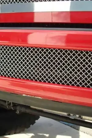 Deal Ford Superduty T-Rex Upper Class Polished Stainless Bumper Mesh Grille - 55563