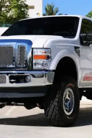 While Supplies Last Ford Superduty T-Rex X-Metal Series Studded Main Grille - Polished Stainless Steel - 3PC - 6715630