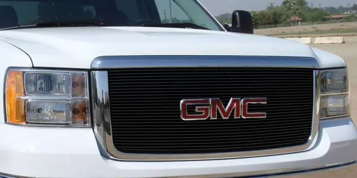 GMC Sierra T-Rex Billet Grille Insert & Overlay - Bolt On - 27 Bars - All Black - 21206B Place Order