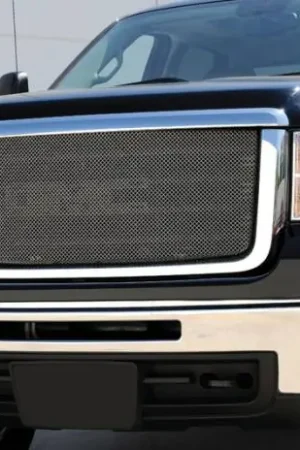 Hot Picks GMC Sierra T-Rex Sport Series Formed Mesh Grille - Stainless Steel - Triple Chrome - 44205
