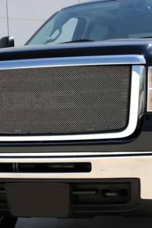 GMC Sierra T-Rex Sport Series Formed Mesh Grille - Stainless Steel - Triple Chrome Plated - 44206 Certified