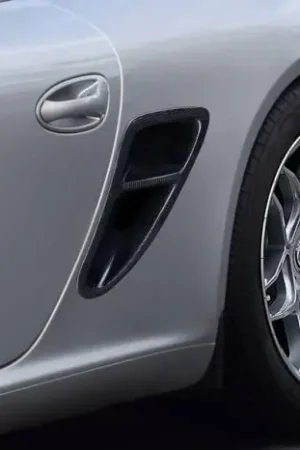 Porsche Cayman Turbo Look Carbon Fiber Side Air Vent Ducts 119068 Top Pick