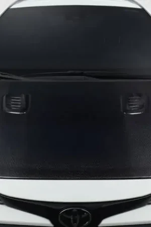 Top Rated Toyota Corolla OEM Look Carbon Fiber Creations Body Kit- Hood 119049