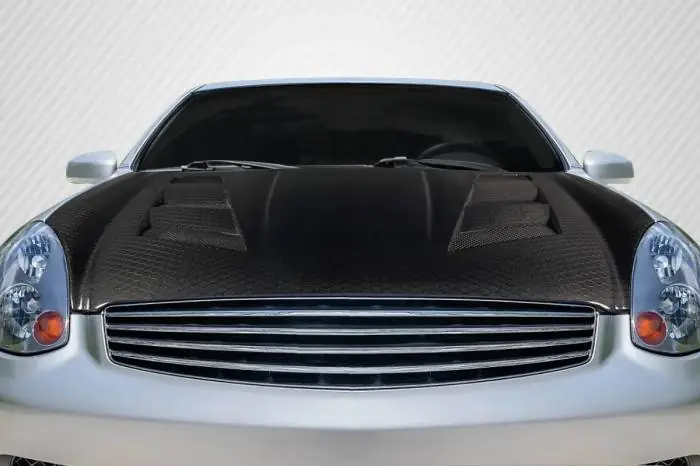 Limited Edition Infiniti G Coupe AM-S Carbon Fiber Creations Body Kit- Hood 119208