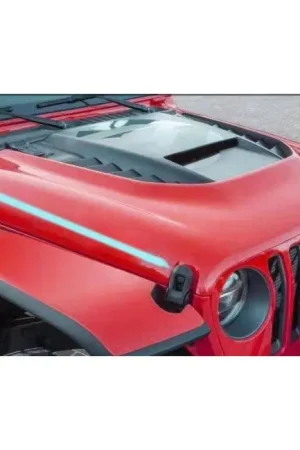 Jeep Wrangler JK STM AmeriHood Body Kit- Ram Air Hood JW18AHSTMFHWJL Money Back Guarantee