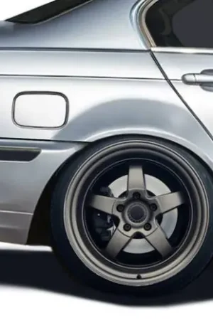 BMW 3 Series 4DR Alpine Speed Duraflex Body Kit- 30MM Rear Fenders 119924 Warranty Included