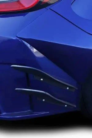 Shop Now Fits Toyota GR86 GT Comp Duraflex 4 Pcs Rear Bumper Canards!!! 118780