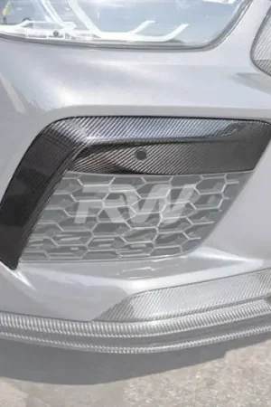 BMW F9X M8 Carbon Fiber Front Bumper Duct Trims bmwf91012 Flash Sale