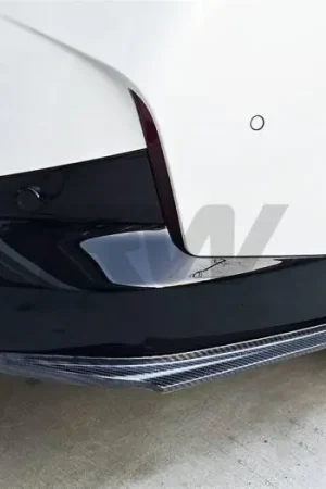 BMW G42 M240i Carbon Fiber Rear Bumper Splitters bmwg42016 Limited Edition