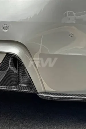 Exclusive BMW F32 F33 Carbon Fiber Rear Bumper Splitters bmwf32043