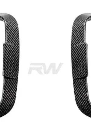 BMW F97 X3M LCI Carbon Fiber Rear Bumper Trims bmwf970012 Big Sale