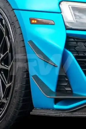 Shop Now Audi R8 4S Facelift Carbon Fiber Front Canards 2019+ audir807