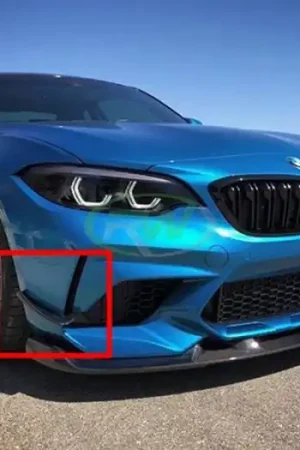 Handmade BMW F87 M2 Competition Carbon Fiber Canards bmwf8723