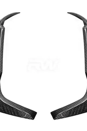 BMW F96 X6M Carbon Fiber Rear Canards bmwf96013 Super Sale