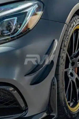 New Release Mercedes W205 C63/C63S Carbon Fiber Canards mercw20559