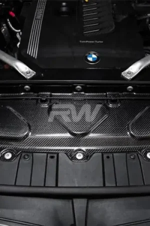 Original BMW Carbon Fiber Engine Bay Cooling Shroud bmwg05021