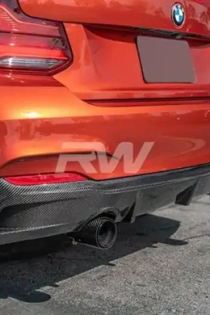 BMW F22 F23 Exotics Style Carbon Fiber Rear Diffuser bmwf22007 Express Delivery