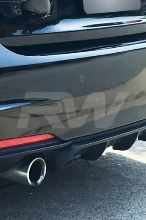 BMW F30 F31 Performance Style Satin Black Diffuser bmwf30027 Place Order