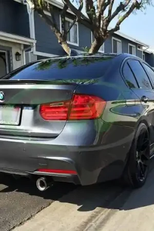 Flash Sale BMW F30 F31 Performance Style Rear Diffuser - 320i bmwf30027-1