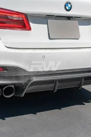 BMW G30 EC Style Carbon Fiber Rear Diffuser bmwg30009 Authentic