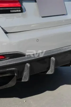 BMW G30 5-Series LCI RWS Carbon Fiber Diffuser bmwg30030 Limited Edition