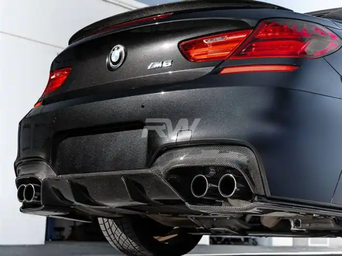 BMW F06 F12 F13 M6 3D Style Carbon Fiber Diffuser bmwf12020 Direct From Manufacturer