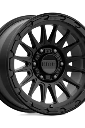 KMC KM542 IMPACT 6X114.3 17X9 +18 SATIN BLACK Exclusive