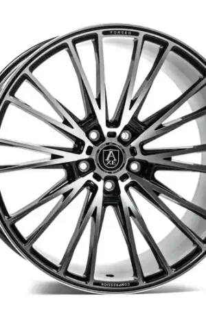 Markdown Axe CF2 5x110 21X10.5+25 BLACK AND POLISHED FACE