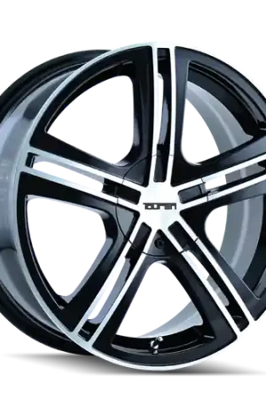 Free Shipping TOUREN TR62 3262 5x110/5x115 16x7 +40 GLOSS BLACK MACHINED