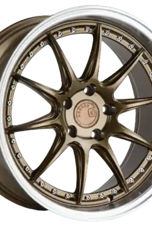 Aodhan DS07 5x114.3 18x10.5+15 Bronze w/Machined Lip Cheap