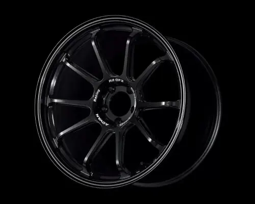 Limited Edition Advan Racing RZ-DF2 5x114.3 19x10.0 +35 RACING TITANIUM BLACK