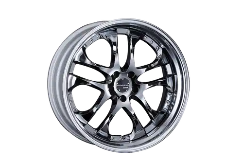 Direct From Factory Ssr Agle Minerva Step Rim 5x120 20x8.5+12 Hyper Disk Super Black Coat