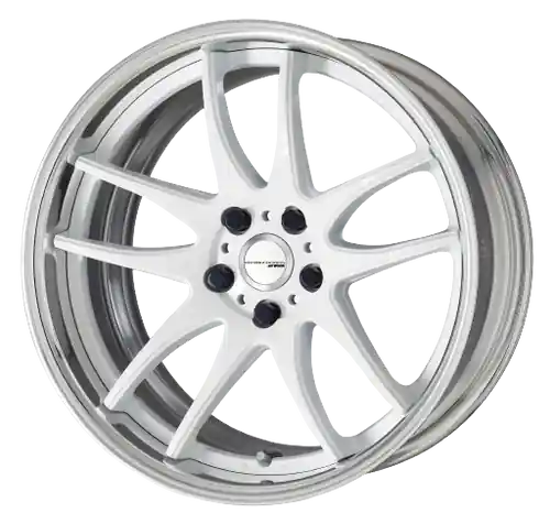Work Cr 2P 5x112 19x9.0 +12 Gloss White Special Offer