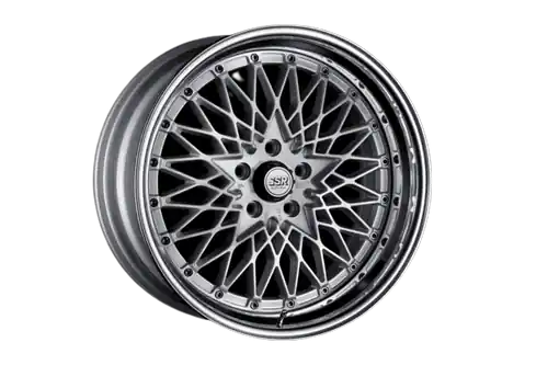 SSR Formula MESH 5x120 18X8.5+43 SL Disk Fm Silver Next Day Delivery