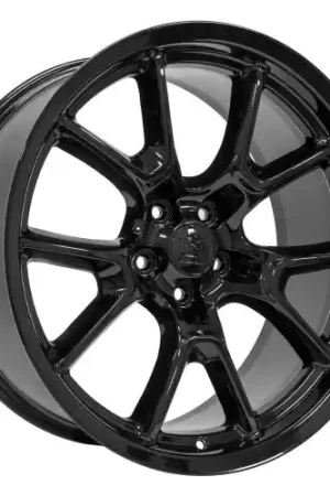 Popular OE Wheels DG21 5x115 20x9+18 Black