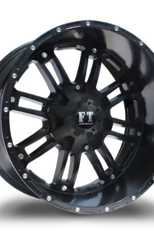 Mega Sale FULL THROTTLE FT8033 8x170 20x10-24 SATIN BLACK