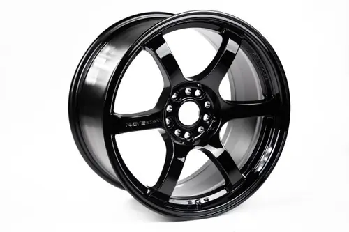 Crafted Gram Lights 57DR 5x114.3 17x9 +12 GLOSSY BLACK