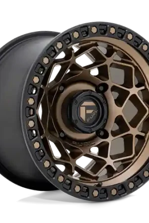 Trusted Brand Fuel UTV D785 UNIT UTV 4X156 15X10 +0 BRONZE WITH MATTE BLACK RING