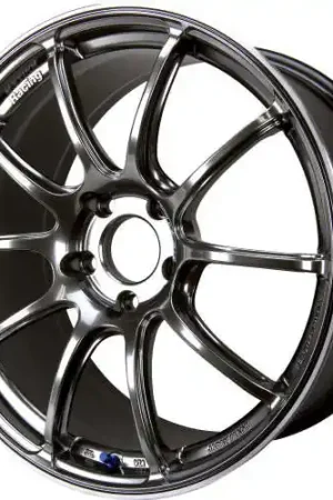 Handmade Advan Racing RZII 5x114.3 17x9.0 +35 RACING HYPER BLACK & RING