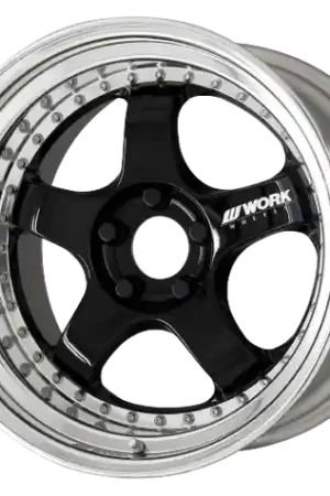 Work Meister S1 3P 5x120 18x8.5+23 L Disk Black Deal