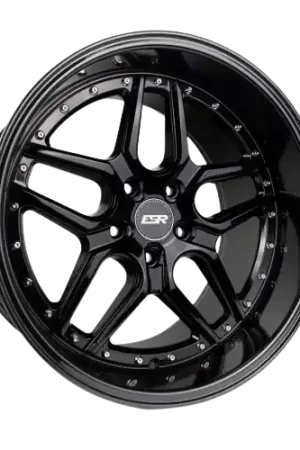 Hassle-Free Returns ESR Wheels CS SERIES CS15 5x110 18x10.5 +15 Gloss Black