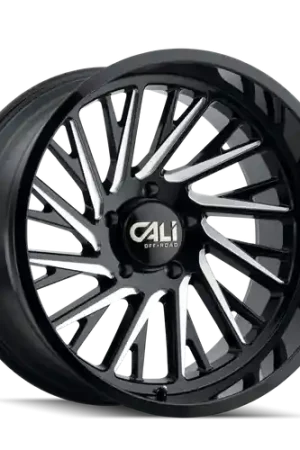 Hot Deal Cali Off-Road Purge 9114 8x165.1 22x12-51 Gloss Black/Milled