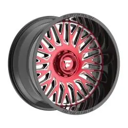 Fittipaldi Offroad FA07MBRM 5x139.7/5X150 22x12 -44 Machined black red milled Money Back Guarantee
